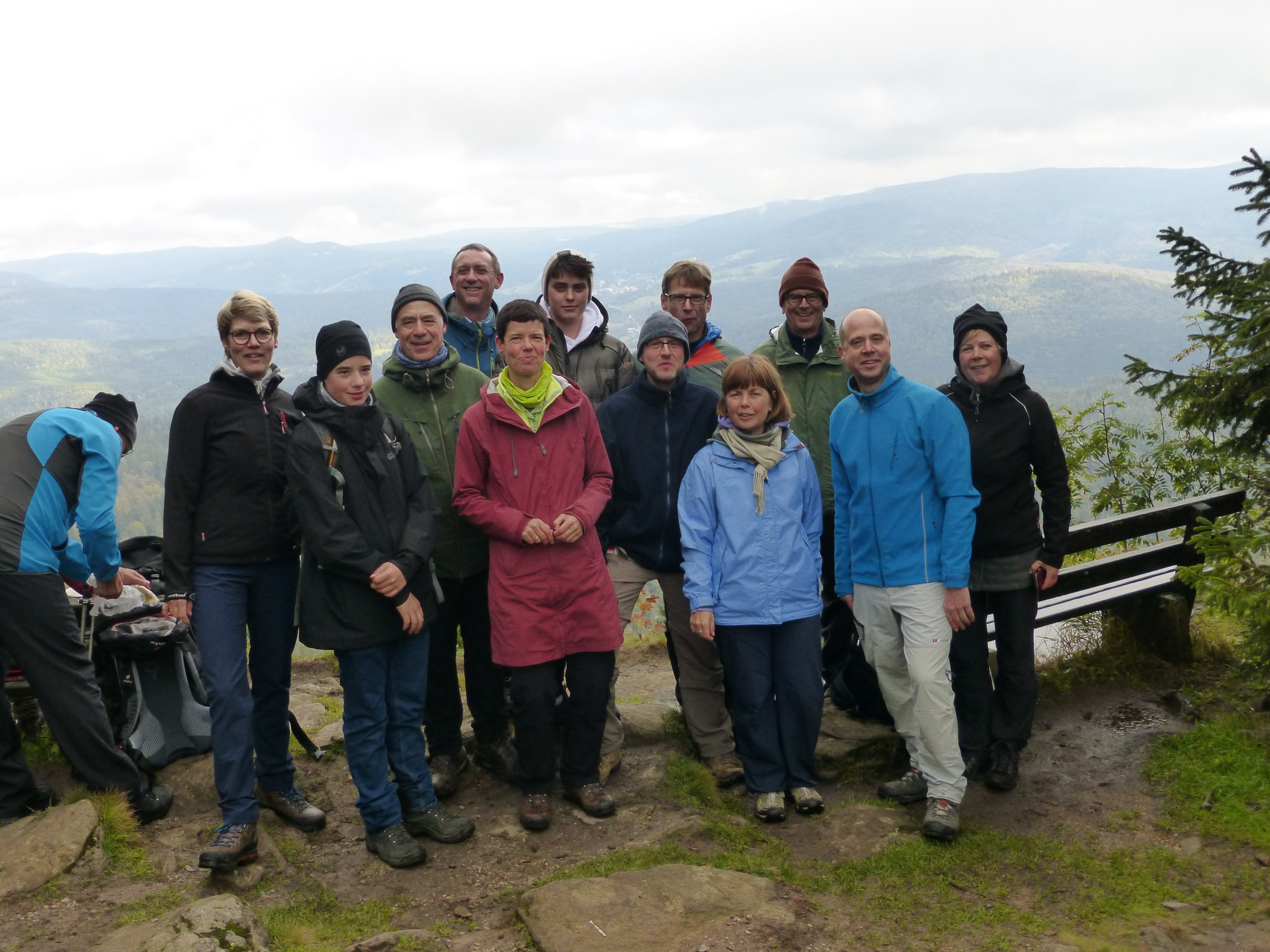 Beim "Aufstieg" zum Großen Aber