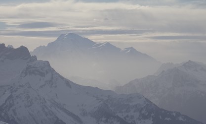 aber dafür Blick auf Mt Blanc
