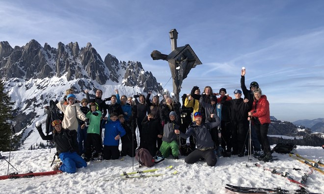 Gruppenbild auf dem Hochkeil