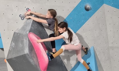 Training in der Boulderwelt